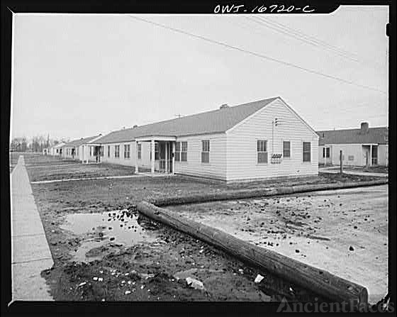 Detroit, Michigan. Sojourner Truth homes, a new U.S....