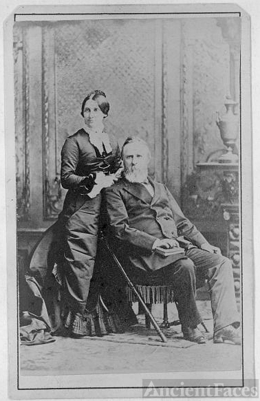 President and Mrs. Rutherford B. Hayes