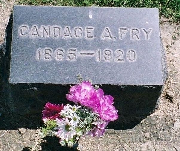 gravesite Candace Amelia Fry