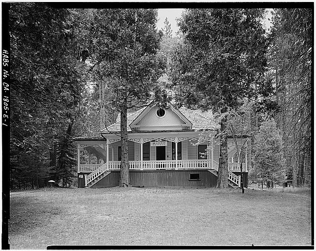 1. WEST FRONT - Wawona Hotel, Little Brown, Wawona,...