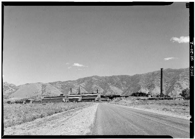2. August 1972. TOOELE SMELTER, GENERAL VIEW FROM WEST. -...
