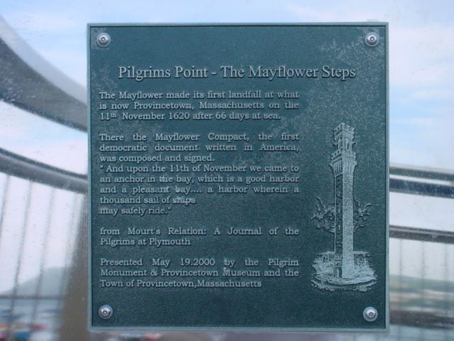 Pilgrims Point Massachusetts Memorial