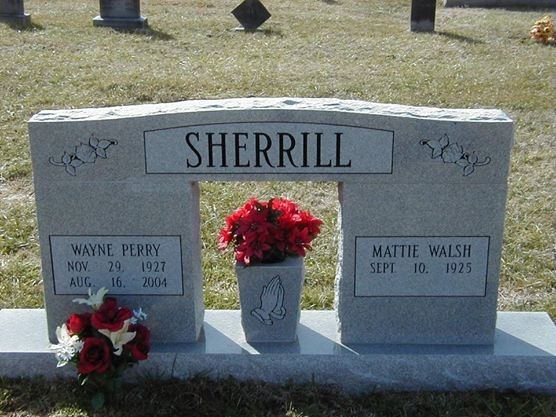 Wayne Perry Sherrill gravesite