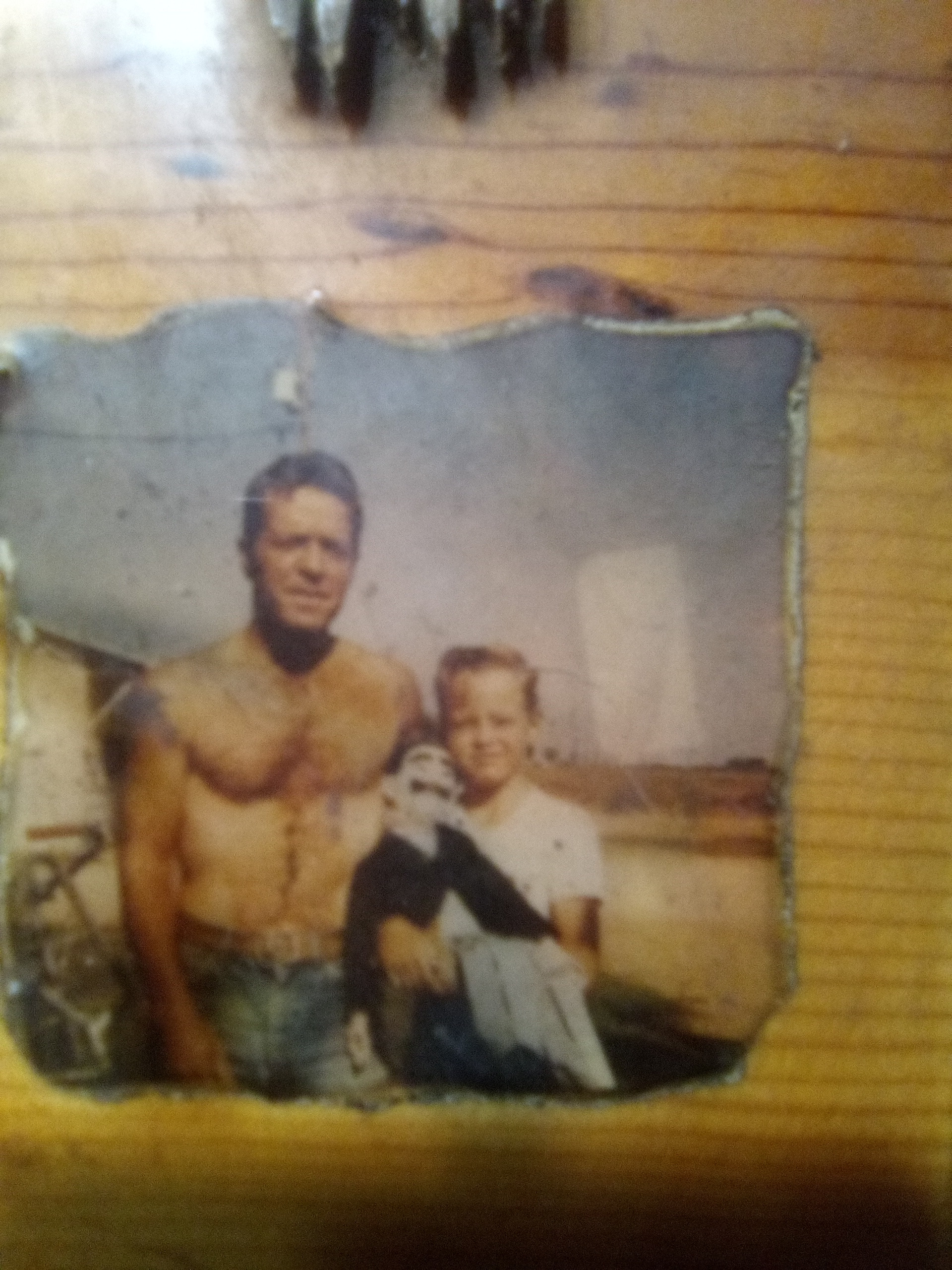 Oddie sr and son Madera CA 1987