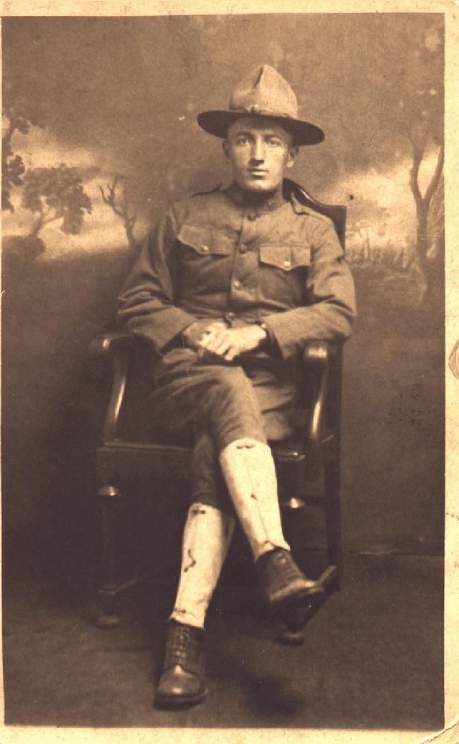 Ebbie Belton, World War I