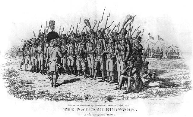 The nations bulwark. A well disciplined militia