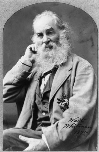 Walt Whitman, 1875