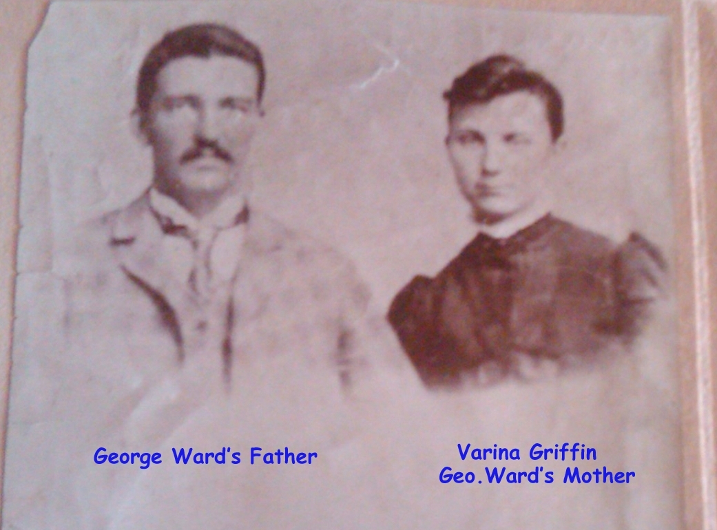 Charlie and Varina Ward, 1890