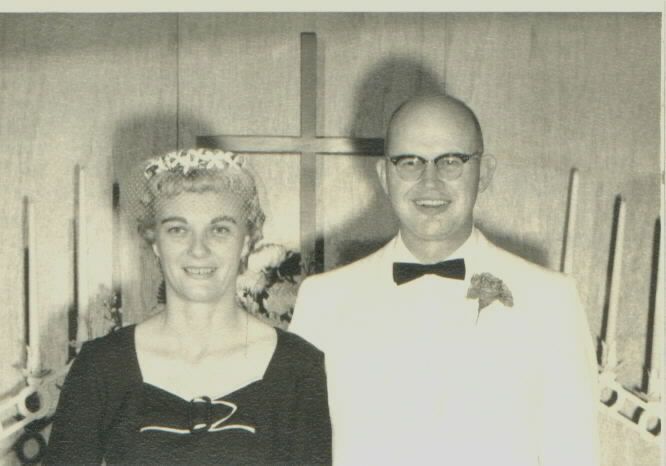 Elton and Julia Caldwell Morris, 1961