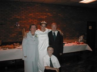 john  at  girlfriends grandaughter wedding