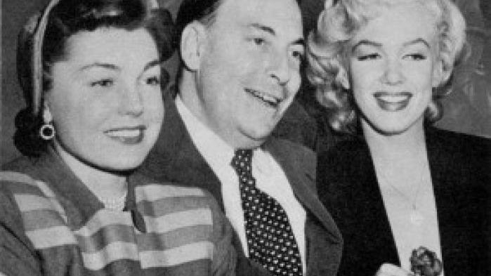 Earl Wilson, Esther Williams, Marilyn Monroe.