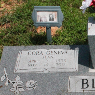 Cora's Headstone