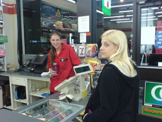 Her fav 7-11 clerk