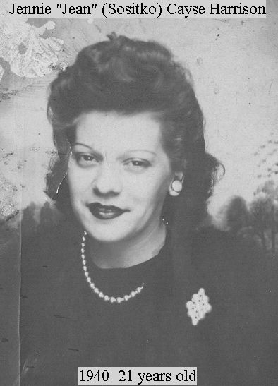 Jennie Sositko in 1940
