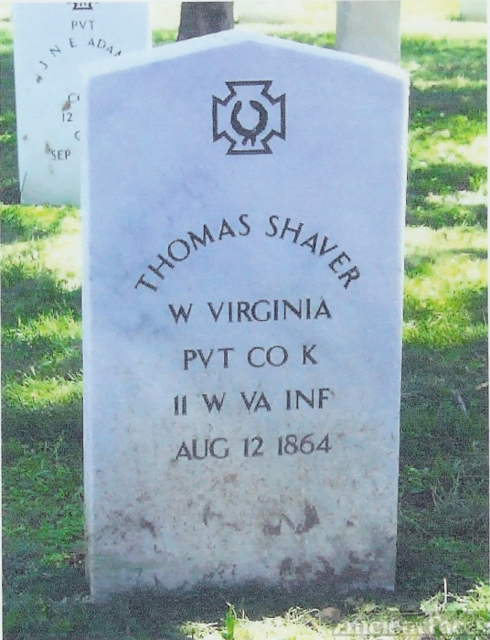 Thomas Shaver gravesite