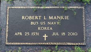 Robert L Mankie Gravesite