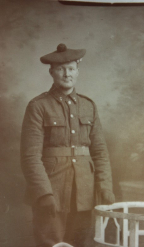 Unknown Scottish World War I Soldier