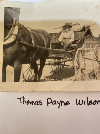 Thomas Payne Wilson, Civil War Veteran 