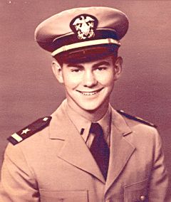 Ensign Fred Halkett USNR (386370) - 1944