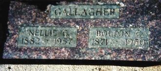 Headstone of Bolton C Gallagher