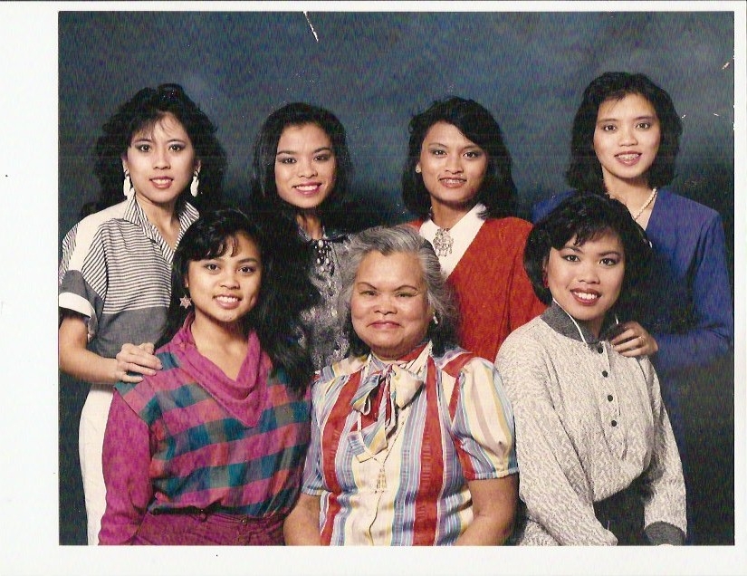 Capangpangan family, California 1986