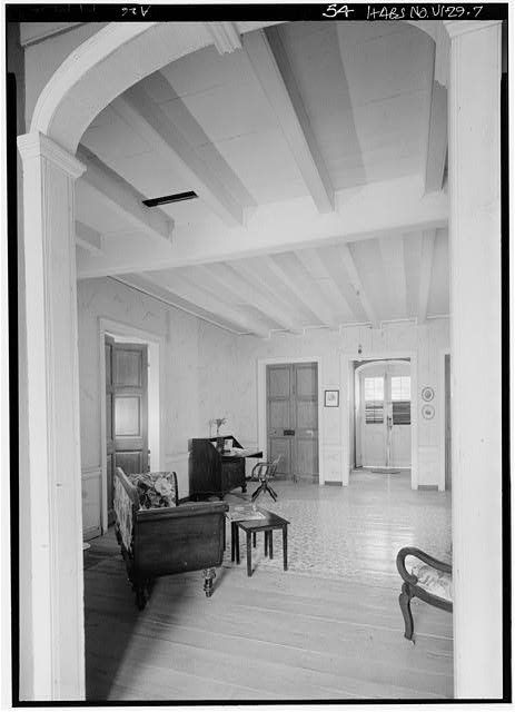7. SECOND FLOOR, MAIN ROOM, LOOKING EAST - Moravian...