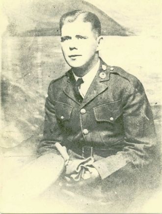 Lewis in uniform