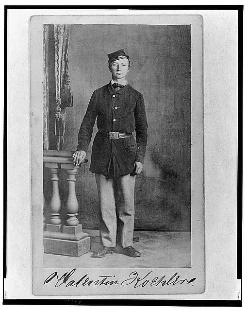 [2nd Lieutenant Valentine Koehler, Union officer in the...