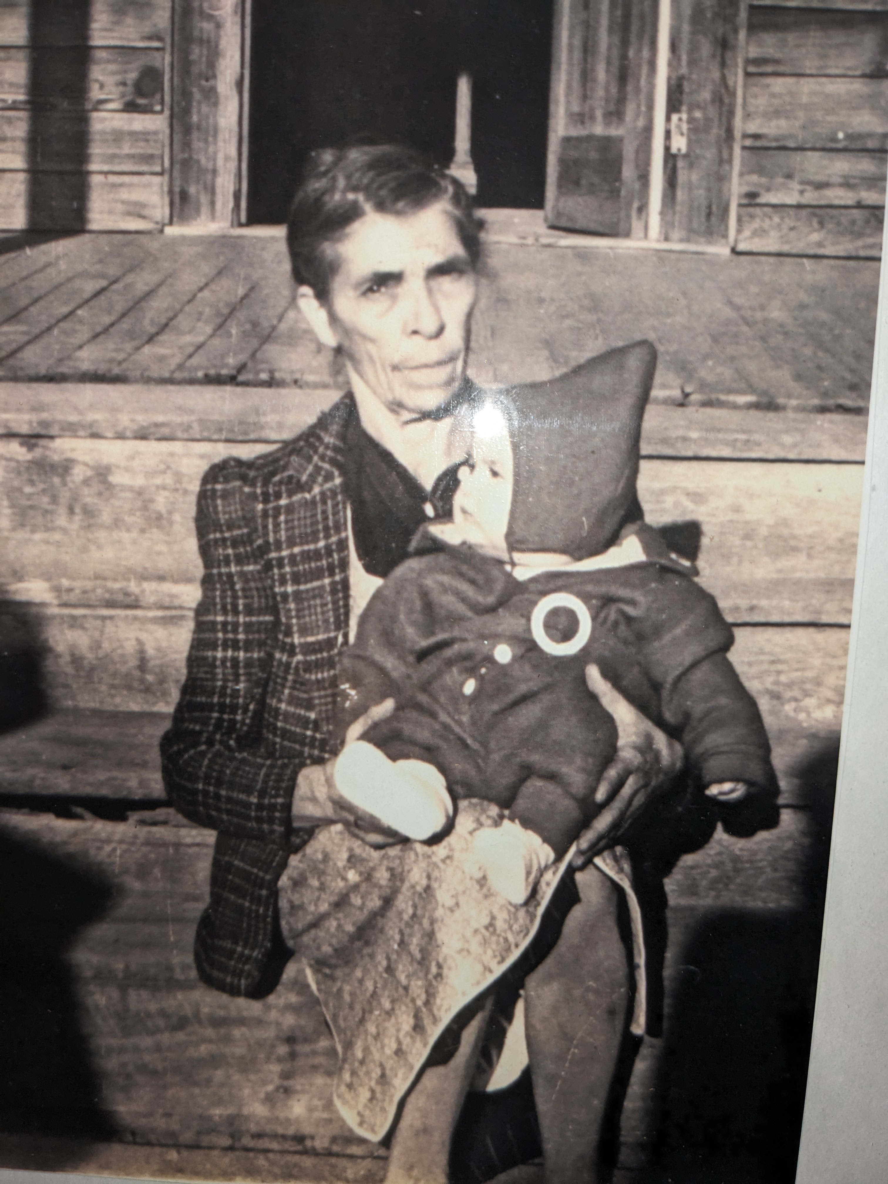 Nellie Rhoda Stephens Duvall and unknown child