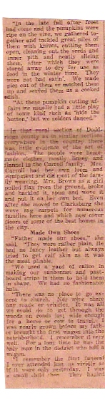 News Interview of Sarah Elizabeth (Carroll) Brown, Part IV