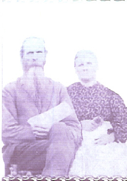 Jabez Frost and His Wife, Esther Ellen (Root) of Athens County, Ohio