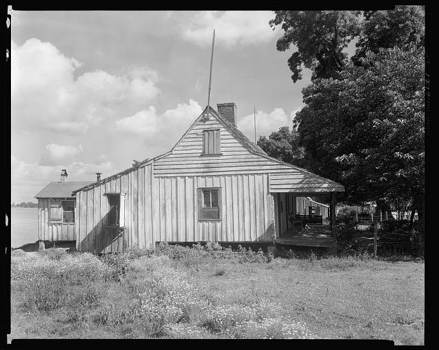 Cottage, old jail, Mix, False River, Point Coupee Parish,...