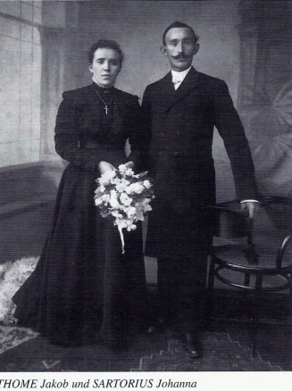 Johanna (Sartorius) & Jakob Thome