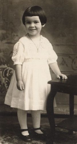 4 year old Vera Elizabeth Harris