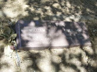 William Preston Cates Headstone