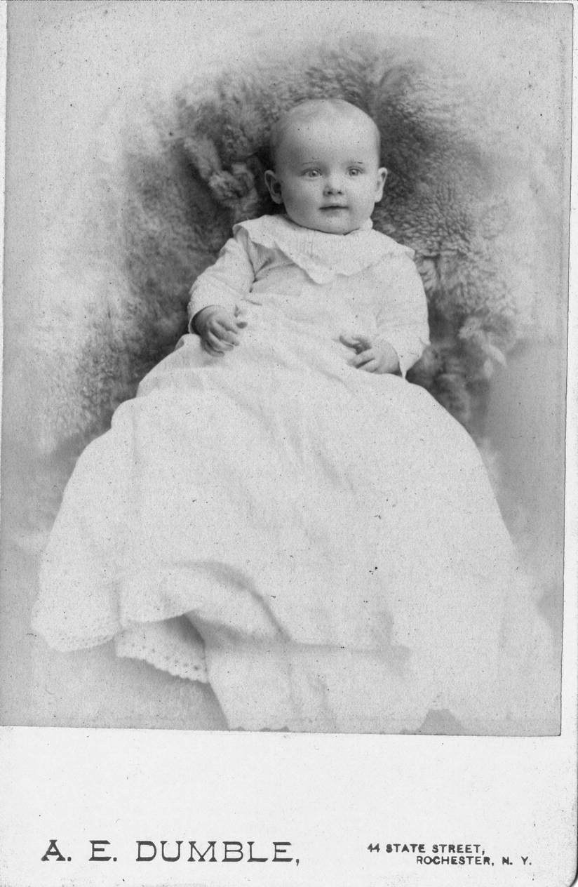 Portrait of an unknown infant
