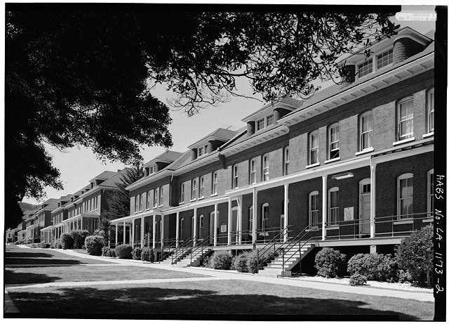 2. GENERAL EXTERIOR VIEW OF BARRACKS FROM EAST - Presidio...