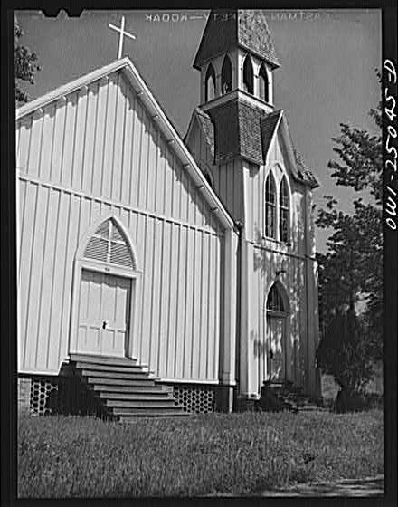San Augustine, Texas. Episcopal church