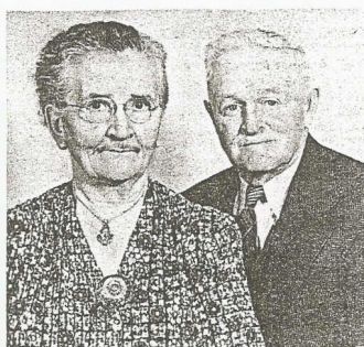 Gertrude Dodson & Her Husband, John Edwin Eversole