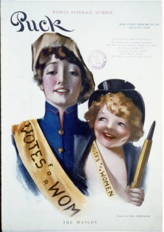 The mascot / painted by Rolf Armstrong.