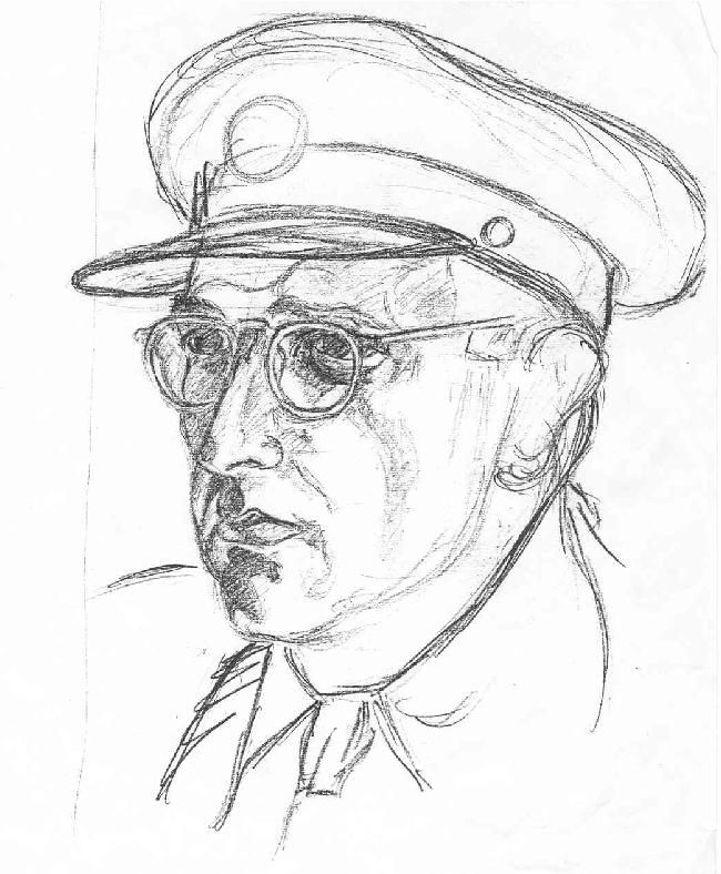 Jim Morgan - WW2 Pencil Sketch #5