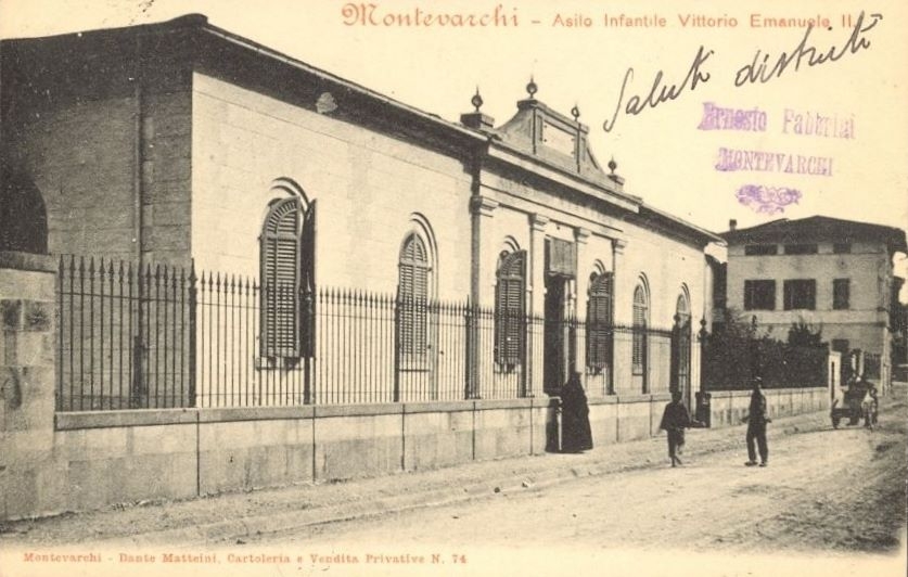 Postcard of Montevarchi Italian School