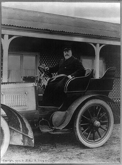 Edward VII, King - a royal automobilist