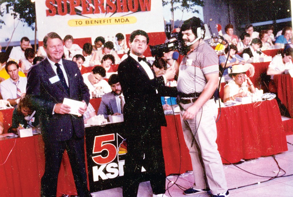Bob Richards on the MDA Telethon on KSDK Channel 5 (1983) 