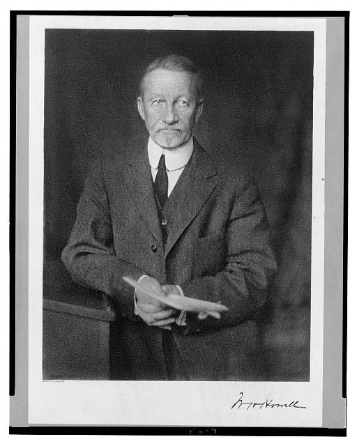 [William H. Howell, half-length portrait, standing,...