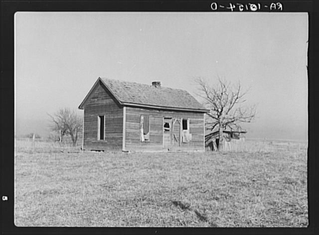 House on Charles Barnhard Farm near Ringgold, Iowa. The...