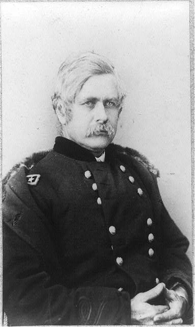 [Edward O.C. Ord, half-length portrait, seated, facing...