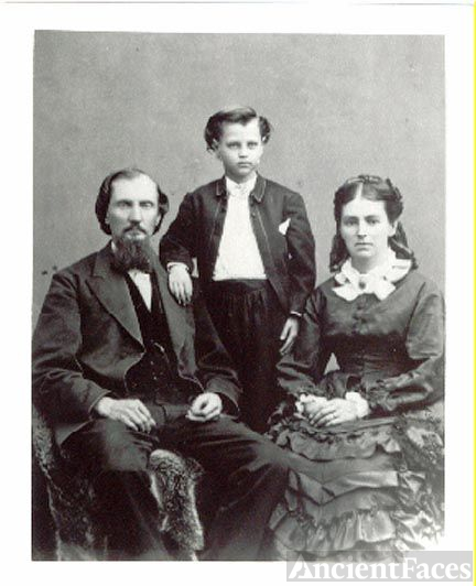 Oliver family, 1875