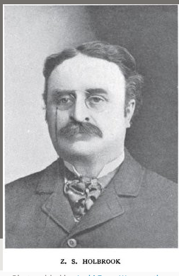 Zepheniah Swift Holbrook   1847 - 1901      Ohio - Mississippi