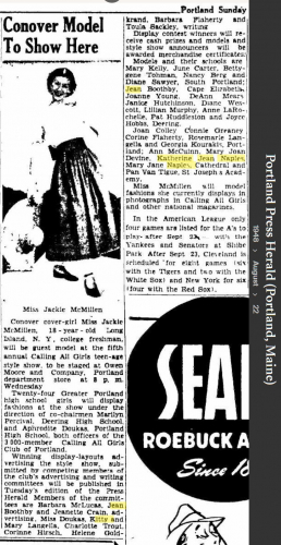 Katherine Jean Napolitano (Naples)McDonald--Portland Press Herald (Portland, Maine)(22 Aug 1948)
